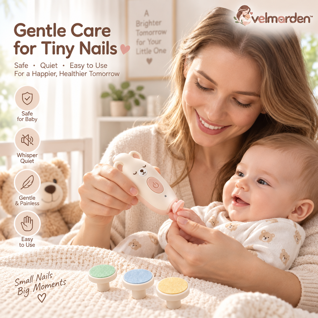 velmarden™ Electric Baby Nail Trimmer Set