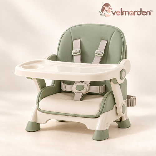 velmarden™ Foldable Travel Booster High Chair