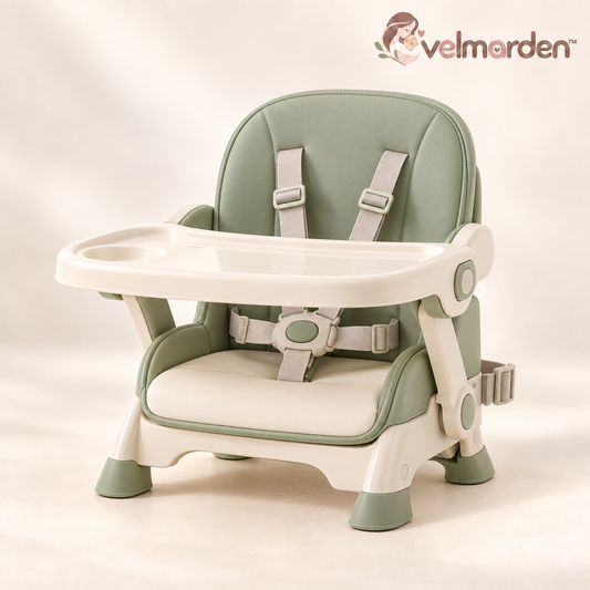 velmarden™ Foldable Travel Booster High Chair