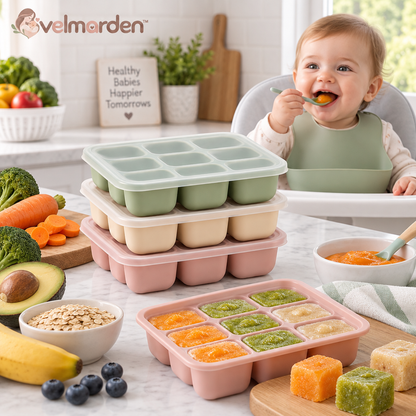 velmarden™ Silicone Baby Food Freezer Trays