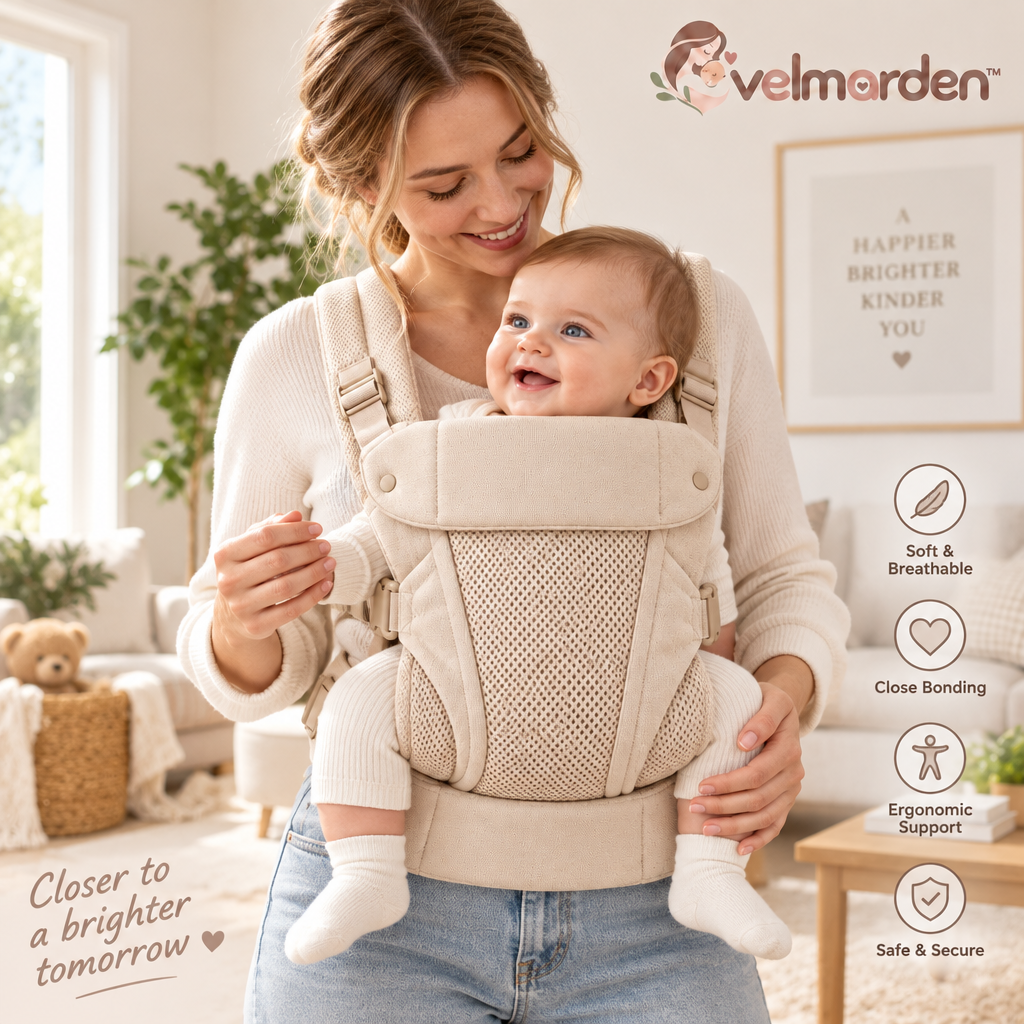 velmarden™ Breathable Ergonomic Baby Carrier