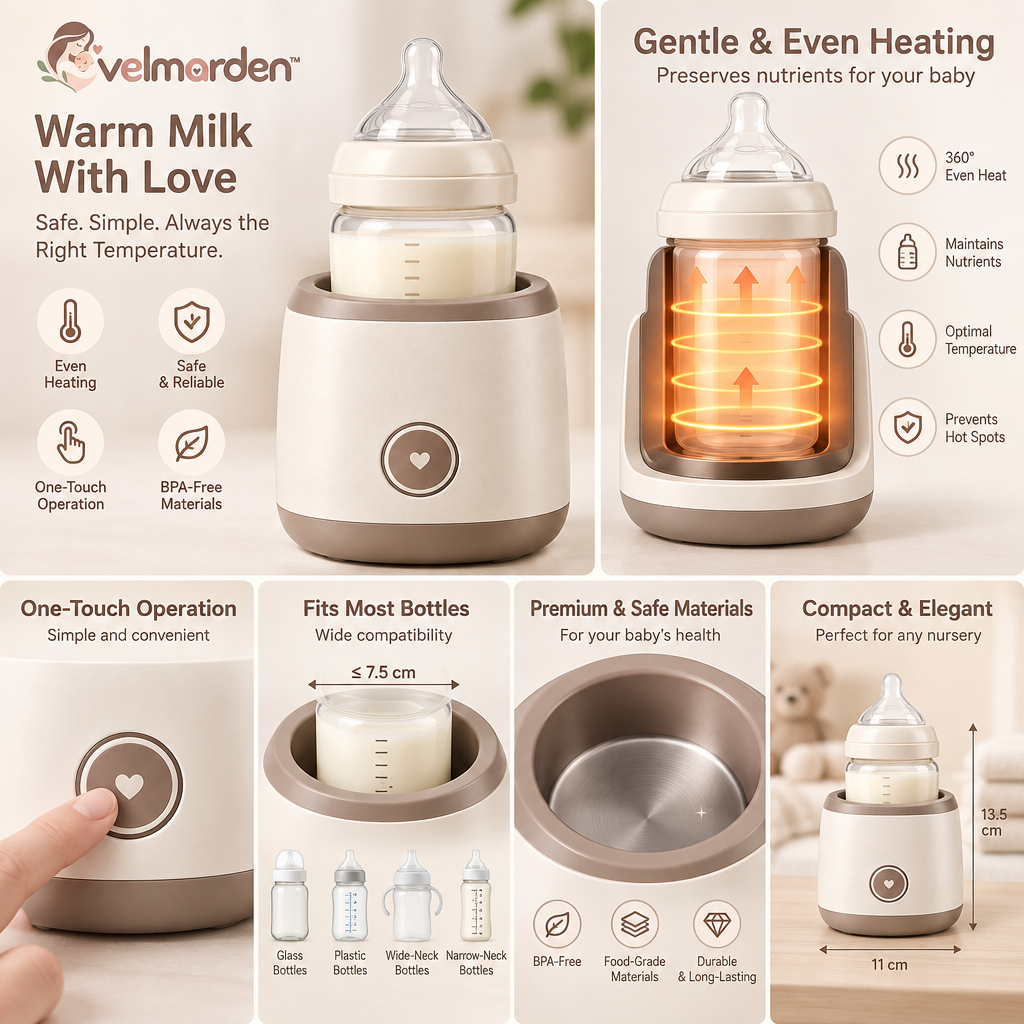 velmarden™ Portable Baby Bottle Warmer