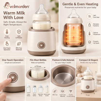velmarden™ Portable Baby Bottle Warmer
